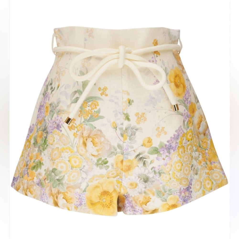 Zimmermann Harmony Short in Citrus Garden Print size 1 (4)